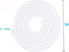 QCSIW 1/2" x 10ft Black/White Cable Sleeve - Image 6