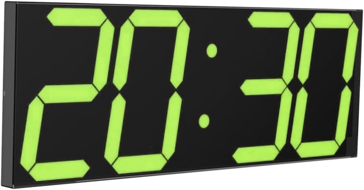 LED Large Digital Wall Clock, Oversize Digital Clock