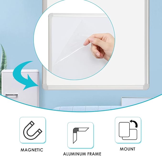 DEVELOP 12x18 Inch Magnetic Dry Erase Board - Image 2