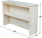 International Concepts Hutch, Unfinished