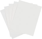 Pacon Array GoWrite! Self-Adhesive Dry Erase Sheets, 8.5" x 11", White, 5/Pack, 1 Pack