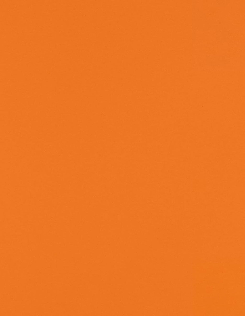 LUXPaper 8.5" x 11" Paper | Letter Size | Mandarin Orange | 80lb. Text | 1