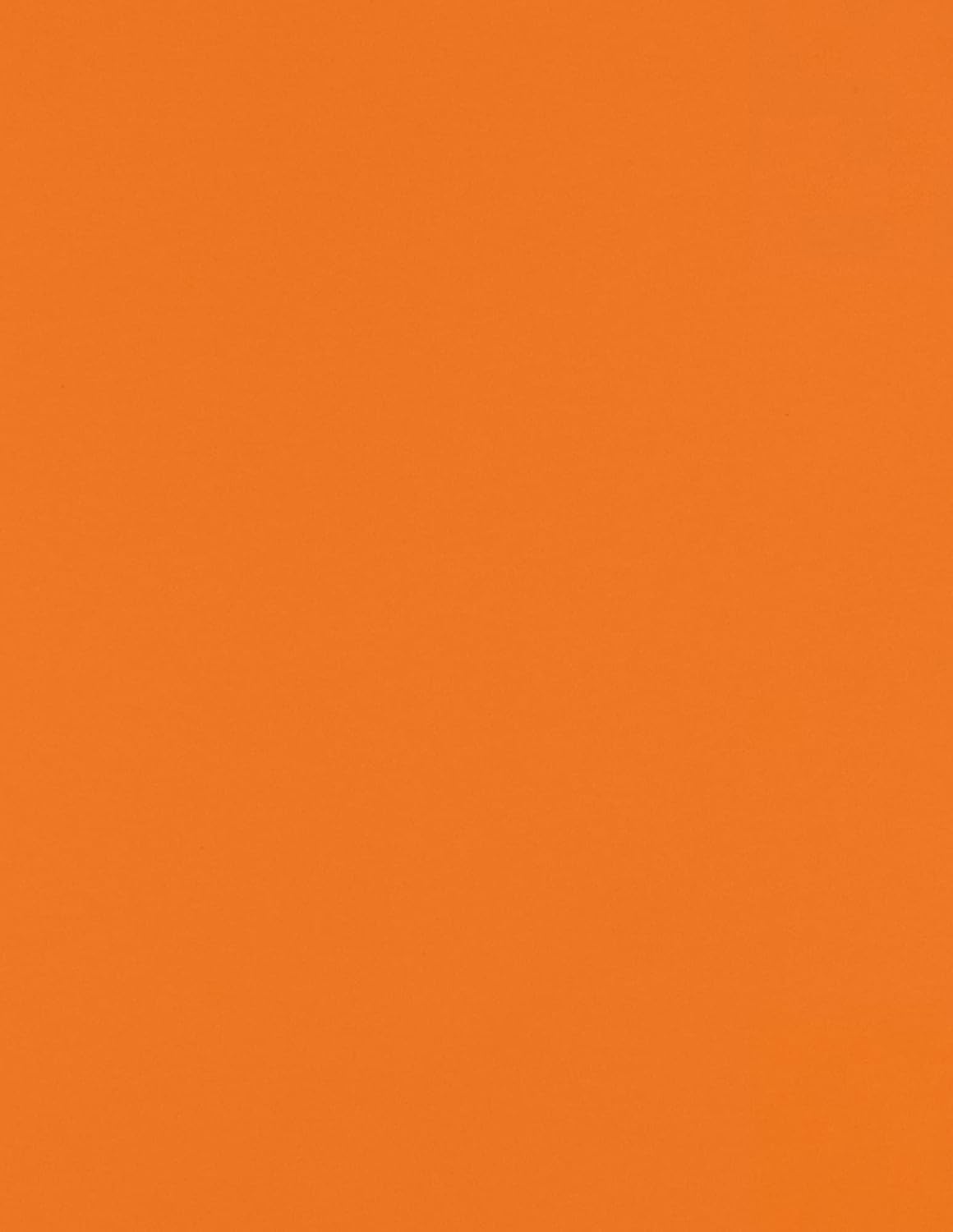 LUXPaper 8.5" x 11" Paper | Letter Size | Mandarin Orange | 80lb. Text | 1