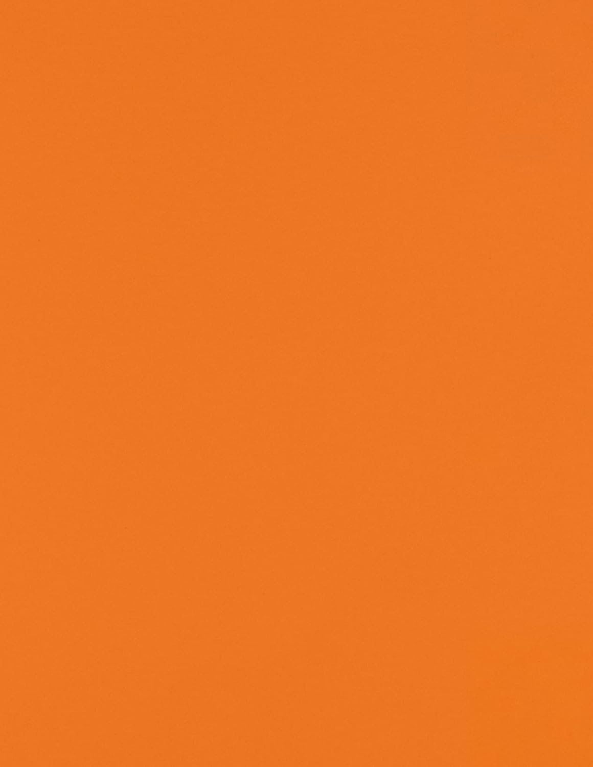 LUXPaper 8.5" x 11" Paper | Letter Size | Mandarin Orange | 80lb. Text | 500 Qty