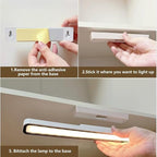 XmnSoly Desk Light Bar, 16.5in Magnetic Rechargeable LED, 6000K Color - Image 5
