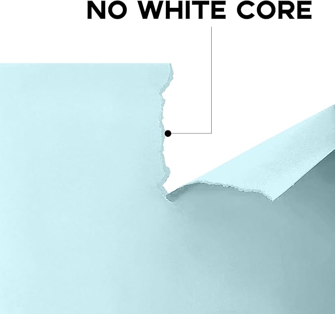 110lb Blue Cardstock, Goefun 100 Sheets Thick Blue Card Stock 300 GSM - Image 3