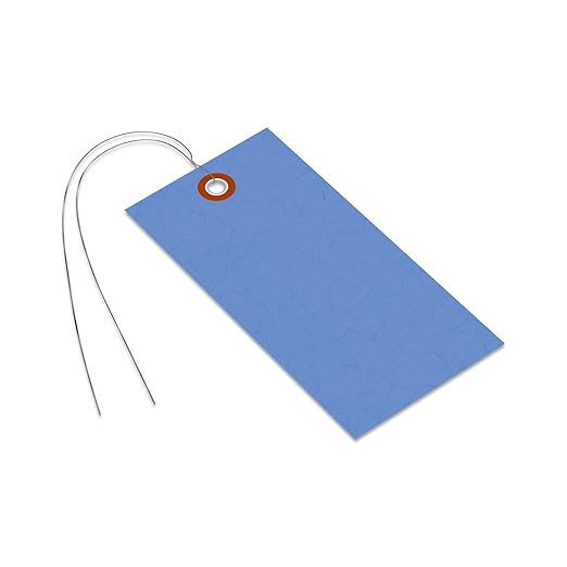 SmartSign Blue Tyvek Shipping Tags - Image 6