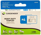 Surebonder 55038 Heavy Duty 3/8-Inch Length Staples, Arrow T50 Type, 1250 Count
