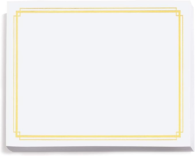 PaperDirect White Specialty Certificates, 8.5 x 11 Inches, Laser and Inkjet by PaperDirect