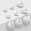 SmiLife Phone Charger Cord Holder, Mini Cable Clips Wire Organizer, Cable by MYKURS
