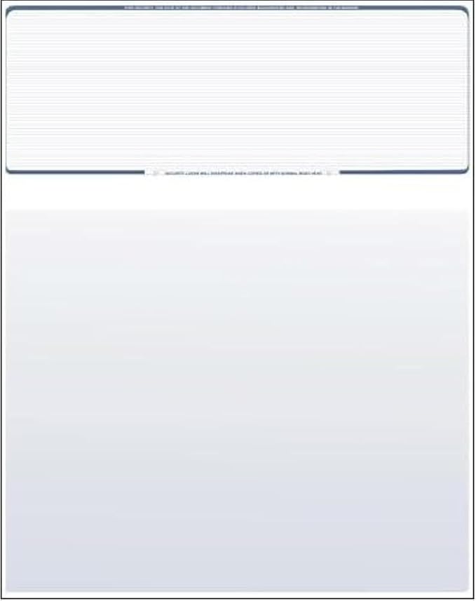 Compuchecks Check on Top Blank Check Paper by Compuchecks