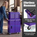 dreamade 5-drawer tool chest combo, rolling tool cabinet, package contents