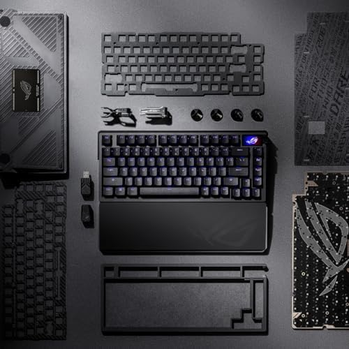 ASUS ROG Azoth Extreme Wireless Mechanical Gaming Keyboard – 75% TKL, ROG NX ...