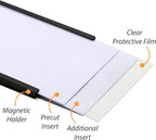 SmartSign Magnetic 'C' Channel Label Holders | 2" x 6" - Image 8
