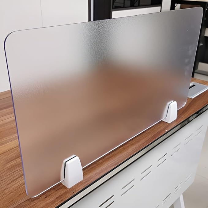 Nisorpa Desk Divider Privacy Panels Acrylic Partitions by Nisorpa