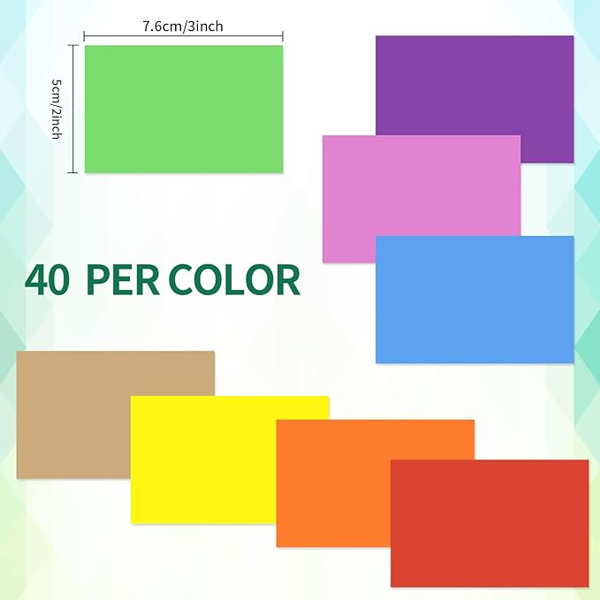 STARLIBOO Colored Labels Stickers, 3 x 2 Inch Rectangular Moving Labels - Image 3
