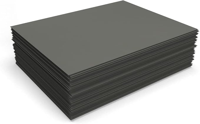 LUXPaper 8.5" x 11" Cardstock | Letter Size | Smoke Gray | 100lb. Cover | 50 Qty - Image 4