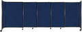 Versare Straightwall Sliding Portable Wall Partition | Freestanding Office by VERSARE