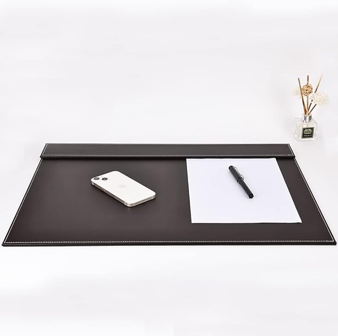 KINGFOM Ultra-Smooth PU Leather Desk Pad & Mat Office Desk Drawing & Writing - Image 7