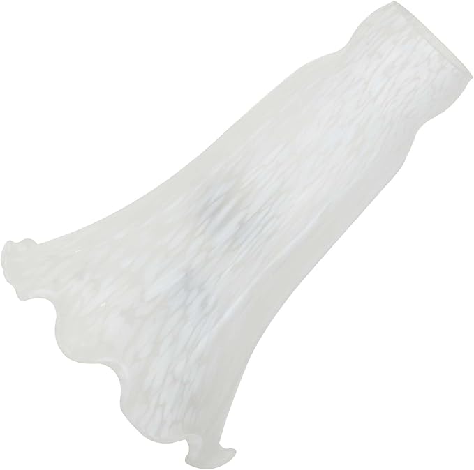 Bieye LS10 Lily Flower Blown Glass Lampshade by Bieye