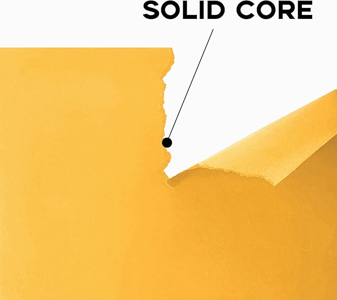 50 Pack Yellow Cardstock 8.5 x 11 65lb Paper, Goefun Yellow Card Stock Printer - Image 3