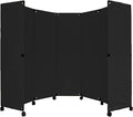 Versare MP10H Portable Folding Wall Partition | Economical 5 Panel Design | by VERSARE