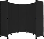 Versare MP10H Portable Folding Wall Partition | Economical 5 Panel Design | by VERSARE