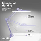 Neatfi XL 2, 200 Lumens LED Task Lamp, 4 Level Brightness, 3 Light Modes - Image 5
