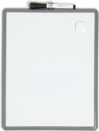 U Brands Contempo Magnetic Dry Erase Board White Board, Includes Magnet and by UBrands