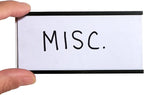 SmartSign Magnetic 'C' Channel Label Holders | 2" x 4" - Image 4