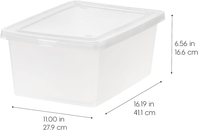 IRIS USA 12-Pack Storage Bins - Image 2