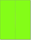 8-1/2 x 11" Neon Color High Light Fluorescent Labels by NextDayLabels