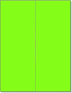 8-1/2 x 11" Neon Color High Light Fluorescent Labels by NextDayLabels