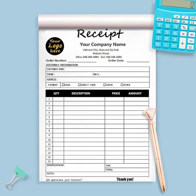 Custom Carbonless Sales Invoice Form Books - Image 6