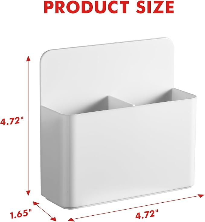 BEYGORM 2 Pack Plastic Magnetic Pen Holder - Image 2