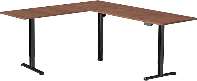 VIVO Electric Corner 84 x 63 inch L-Shaped Standing Desk, Memory Height - Image 9
