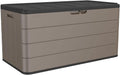 Decksplore 100 Gallon Plus Outdoor Storage Box Waterproof Lockable Resin Deck