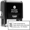 Custom Floral Address Stamp | Choose from 12 Designs | Multiple Ink Color by 904Custom