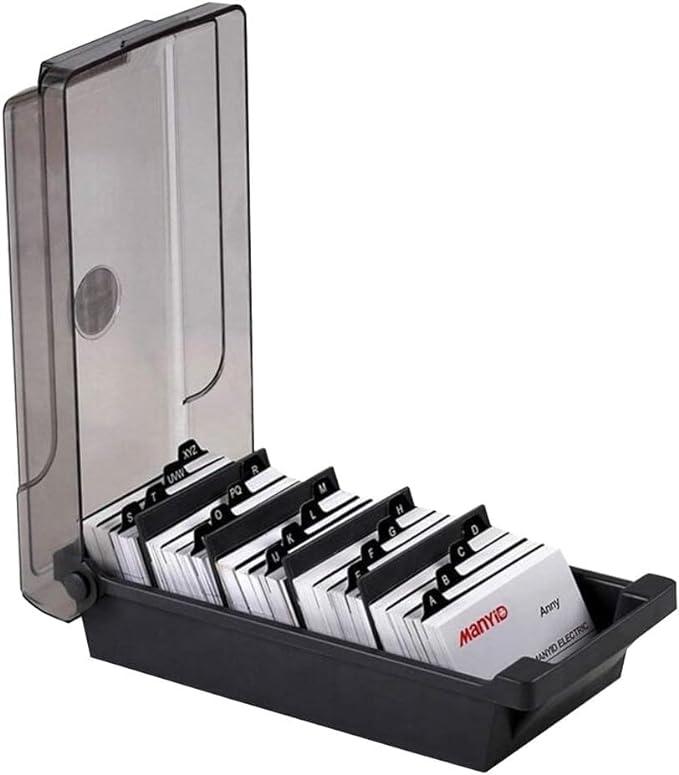 MyLifeUNIT Business Card Holder, 2.2" x 3.5" Index Card Organizer - Image 2