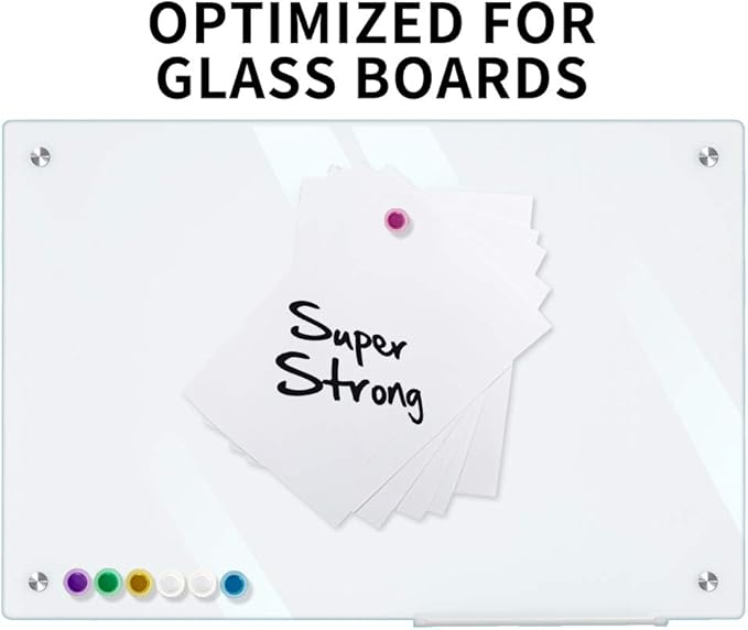 Magnets for Glass Whiteboard, Dry Erase Board - Image 2