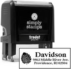 Custom Floral Address Stamp | Choose from 12 Designs | Multiple Ink Color by 904Custom