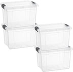 Superio Clear Storage Bins by Superio