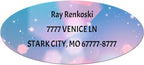 Made in USA Custom Return Address Stickers Labels Customized Mailing Label by HOOKAH+SUN