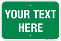 Personalized Custom Green Background Customize