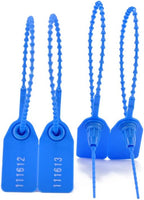 100Pcs Plastic Tamper Shipping Seals Pull-Tite Security Seal Signage Numbered - Image 3