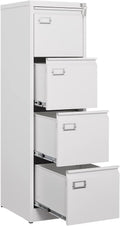 4 drawer file cabinet, filing cabinets for home, main product view