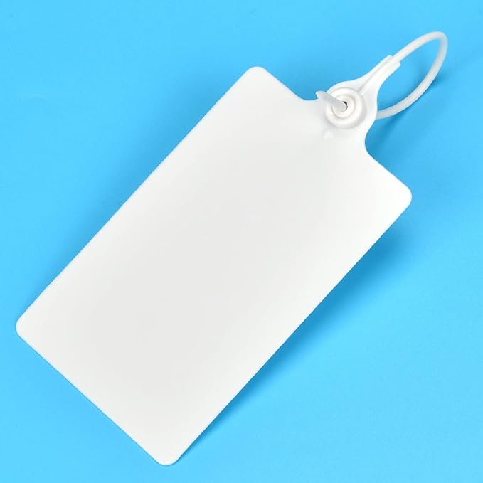 100 Plastic Shipping Tags - Image 2