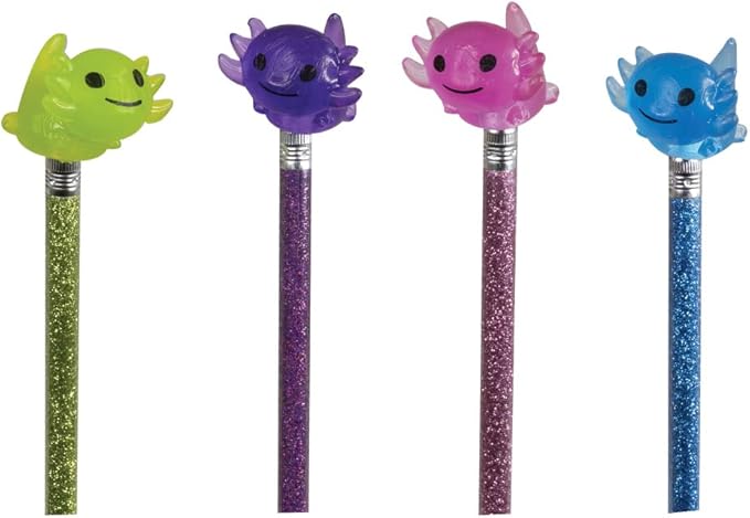 Raymond Geddes Axolotl Pencil Top Erasers - Image 2