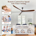 88" ceiling fan, extra large no lights, 3 showing dimensions