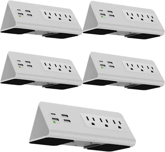 Kable Kontrol Desk Clamp Power Strip by KABLEKONTROL%C2%AE